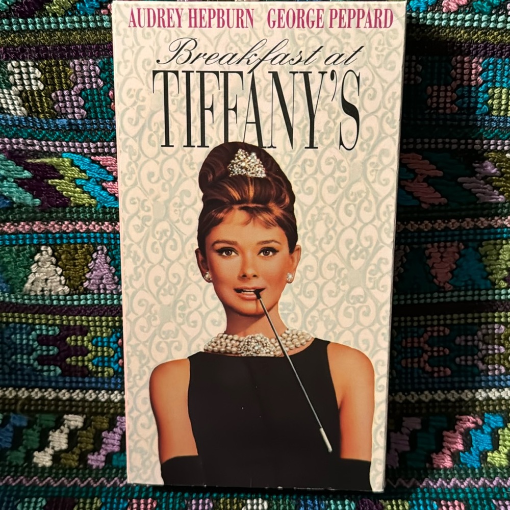 Breakfast at Tiffany’s 📼 VHS in excellent condition! Audrey Hepburn 👀 vintage